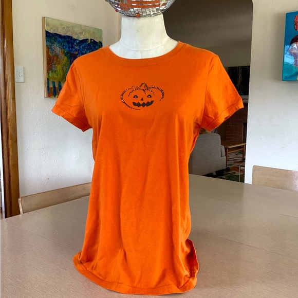 JACK O LANTERN HALLOWEEN TSHIRT - Picture 3 of 6